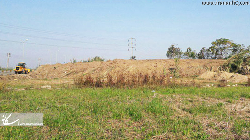 وضعیت نامناسب و خاک برداری بولدرزها در تپه پریجا