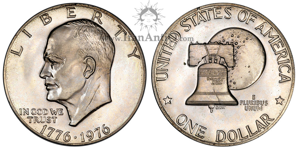 سکه یک دلار جشن دویست سالگی استقلال آمریکا - Bicentennial One Dollar